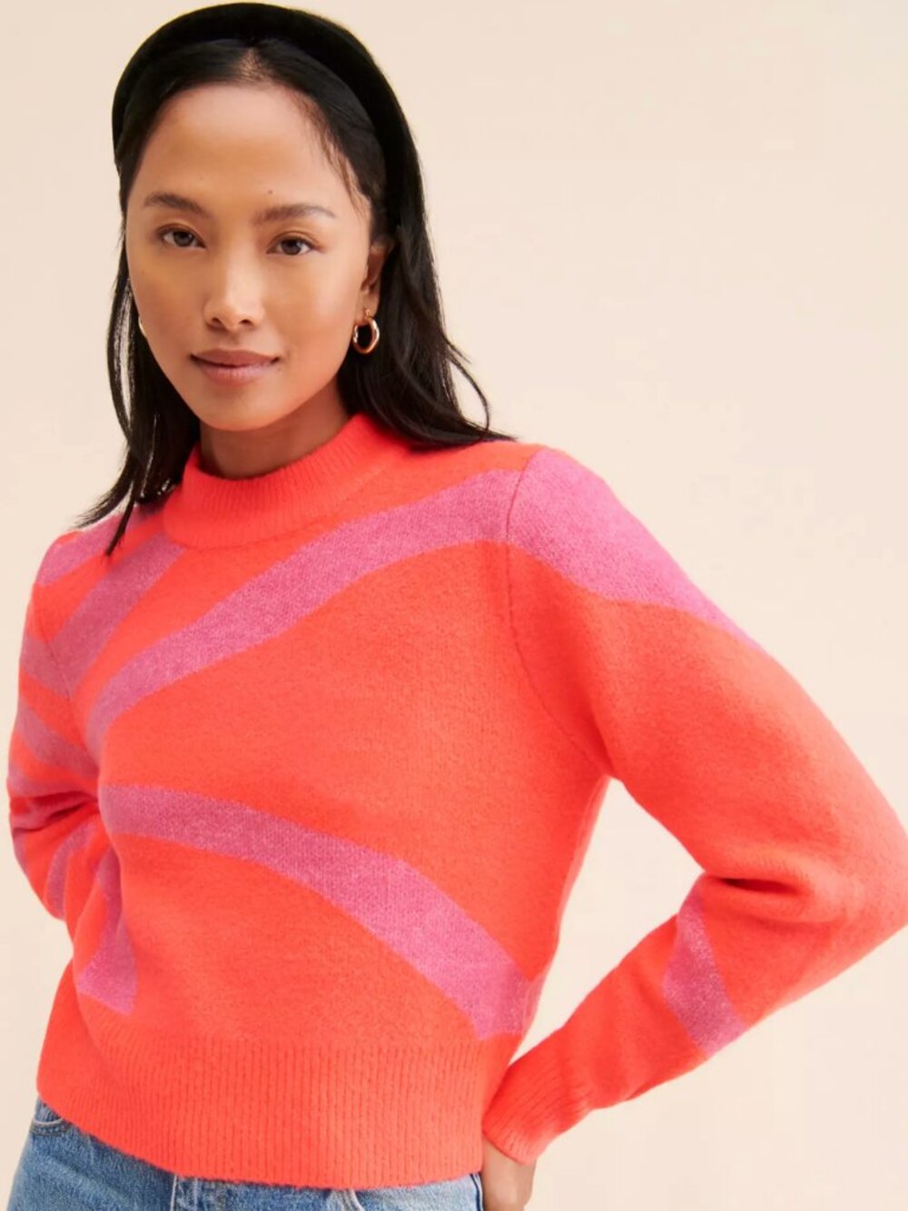 Ciebon Ellee Abstract Sweater